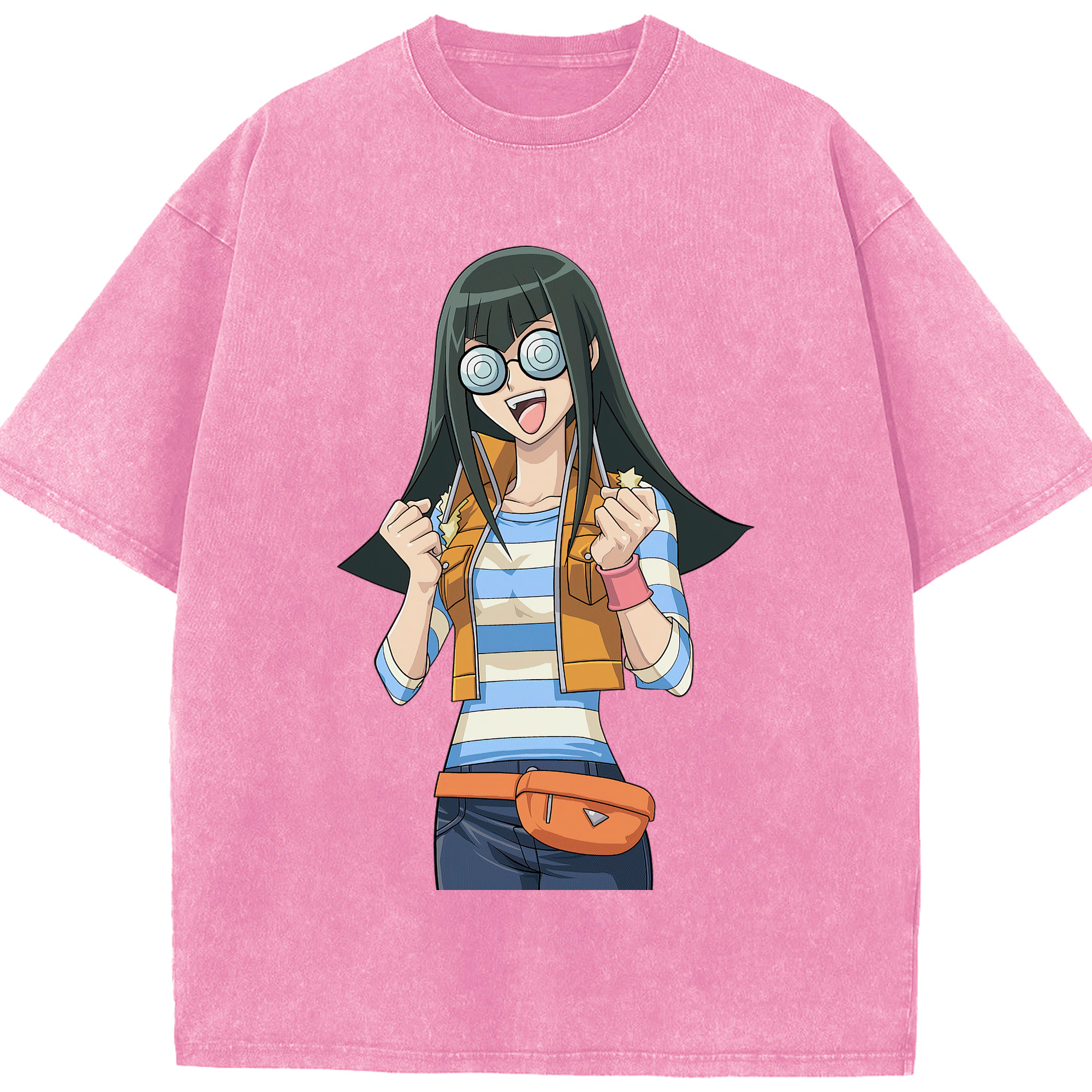 （画像用） 遊☆戯☆王 Yu-Gi-Oh! 綿100% ヴィンテージ風 半袖Tシャツ（フロントプリント）